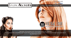Desktop Screenshot of mysalonavalon.com