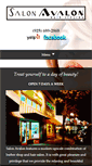 Mobile Screenshot of mysalonavalon.com
